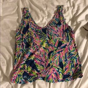 Lilly Pulitzer V-Neck Tank Top